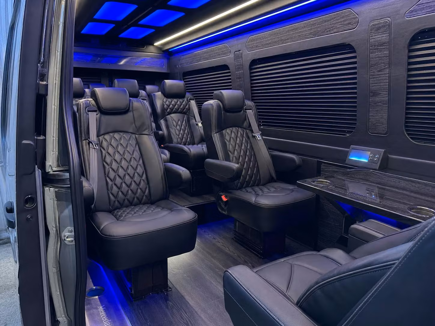 sprinter van transportation for groups and events across beaumont
